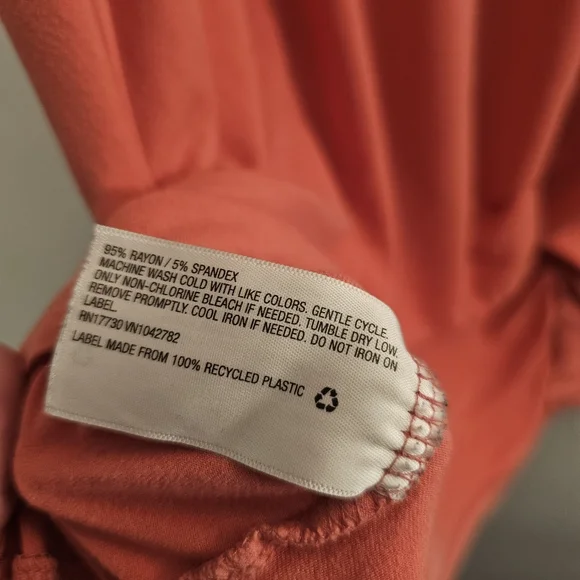 3X Ava and Viv Long Sleeve Top with Ruching Detail - Picture 4 of 4